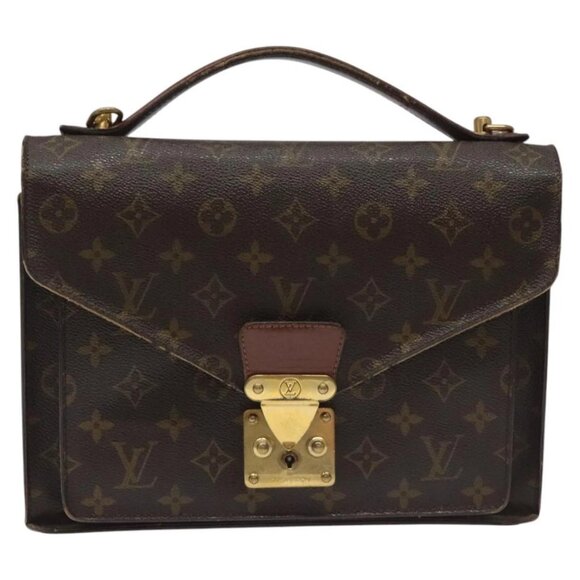 LOUIS VUITTON Monogram Monceau 28 Hand Bag M51185 LV Auth BD080 - Picture 2 of 16